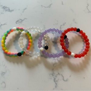 4-pack LOKAI rare bracelets